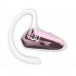 Yx02 Wireless Bluetooth Headset Digital Display Bone Conduction Concept Business Ear mounted Earphones Grey