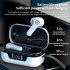 Yyk anc Pro In ear Tws 5 1 Bluetooth compatible Headphone Noise Canceling Digital Display Touch Control Earphones Black