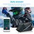 Yz06 Bluetooth compatible 5 0 Helmet  Earphone Automatic Answering Stereo Takeaway Navigation Headset black
