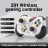 Z01 Games Controller Wireless Game Console 6 Axial Gyro Joystick Double Vibration Games Handheld Console High Precision Game Machine Compatible For Android IOS 