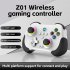 Z01 Games Controller Wireless Game Console 6 Axial Gyro Joystick Double Vibration Games Handheld Console High Precision Game Machine Compatible For Android IOS 