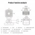Z03 Portable Camera 1080P Lens Waterproof Camera Cams WiFi HD Mini Camera For Home Security Guard Electric Bikes Motorcycles black