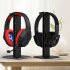 Z1 Universal Headphone Stand Acrylic Headset Earphone Stand Holder Display for Gaming Headsets white