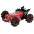 Z109S 2 4G 4WD RC Stunt Car Watch Gesture Sensor Control Spray Toys for Kid Gift with LED Light red