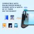 Z11 Mobile Game Auxiliary Handle Trigger Controller Ergonomic Gamepad Compatible For Ios Android Portable Phone Holder black