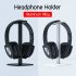 Z2 Headphone Holder Earphone Headset Hanger Headphone Desk Display Stand Shelf Bracket Hanger Support Bracket black