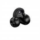 Z28 Wireless Ear Clip Bone Conduction Headphone Workout Cycling Running Earbud For Cell Phone PC Tablet Laptop Computer black