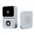 Z30 Doorbell Camera with Chime Wireless HD Video Night Vision 2 4ghz Wifi Smart Door Bell Two Way Audio Black