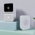 Z30 Doorbell Camera with Chime Wireless HD Video Night Vision 2 4ghz Wifi Smart Door Bell Two Way Audio Black