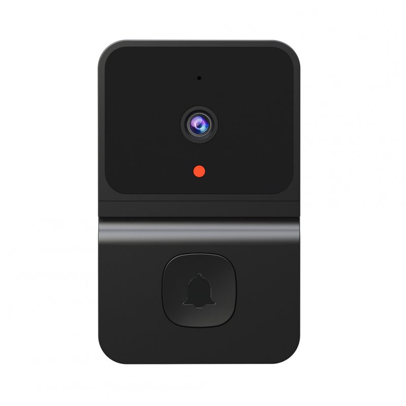 Z30Pro Doorbell Camera With Chime Wireless Video Night Vision 2.4GHZ WiFi Smart Door Bell 2-Way Audio Cloud Storage black
