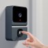 Z30Pro Doorbell Camera With Chime Wireless Video Night Vision 2 4GHZ WiFi Smart Door Bell 2 Way Audio Cloud Storage black