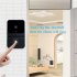 Z30Pro Doorbell Camera With Chime Wireless Video Night Vision 2 4GHZ WiFi Smart Door Bell 2 Way Audio Cloud Storage White