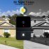 Z30Pro Doorbell Camera With Chime Wireless Video Night Vision 2 4GHZ WiFi Smart Door Bell 2 Way Audio Cloud Storage White