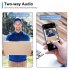 Z30Pro Doorbell Camera With Chime Wireless Video Night Vision 2 4GHZ WiFi Smart Door Bell 2 Way Audio Cloud Storage White