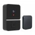 Z30Pro Doorbell Camera With Chime Wireless Video Night Vision 2 4GHZ WiFi Smart Door Bell 2 Way Audio Cloud Storage White