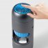 Z5 Car Air Purifier Cup Style Touch Control 3 Speeds Adjustable for Office Home Bedroom Black Blue