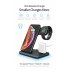 Z5 Split 3 in 1 Multi function Fast Wireless Charger for Mobile Phone Headset Smart Watch Wireless Charger black