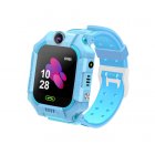 Z6 Children's Phone <span style='color:#F7840C'>Watch</span> <span style='color:#F7840C'>GPS</span> Flip rotation Location <span style='color:#F7840C'>Kids</span> Smartwatch Multifunctions <span style='color:#F7840C'>Watch</span> blue