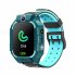 Z6 Children s Phone Watch GPS Flip rotation Location Kids Smartwatch Multifunctions Watch green