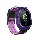 Z6 Kids Smart Watch Sim Card Call Phone Smartwatch Waterproof Camera 1.44-inch Touch-screen Alarm Clock Purple