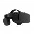 Z6 VR 3D Glasses Virtual Reality Mini Cardboard Helmet VR Glasses Headsets BOBO VR for 4 7 6 2 inchs Mobile Phone black