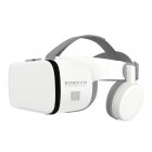 Z6 VR 3D Glasses Virtual Reality Mini Cardboard Helmet VR Glasses Headsets BOBO VR for 4.7-6.2 inchs Mobile <span style='color:#F7840C'>Phone</span> white
