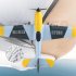 Z61 RC Plane Wings Pan 400mm BF109 Remote Control Fighter Fix wing EPP Foam RC Glider Model Toys For Boys Girls Birthday Gifts 3 batteries