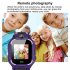 Z6f Kids Smart Watch Sos Phone Watch Ip67 Waterproof Remote Photo Smartwatch For Ios Android green