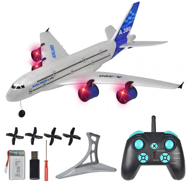 Airbus A380 747 RC Airplane 2.4G 3CH Fixed Wing Remote Control Aircraft Model with Motor 747