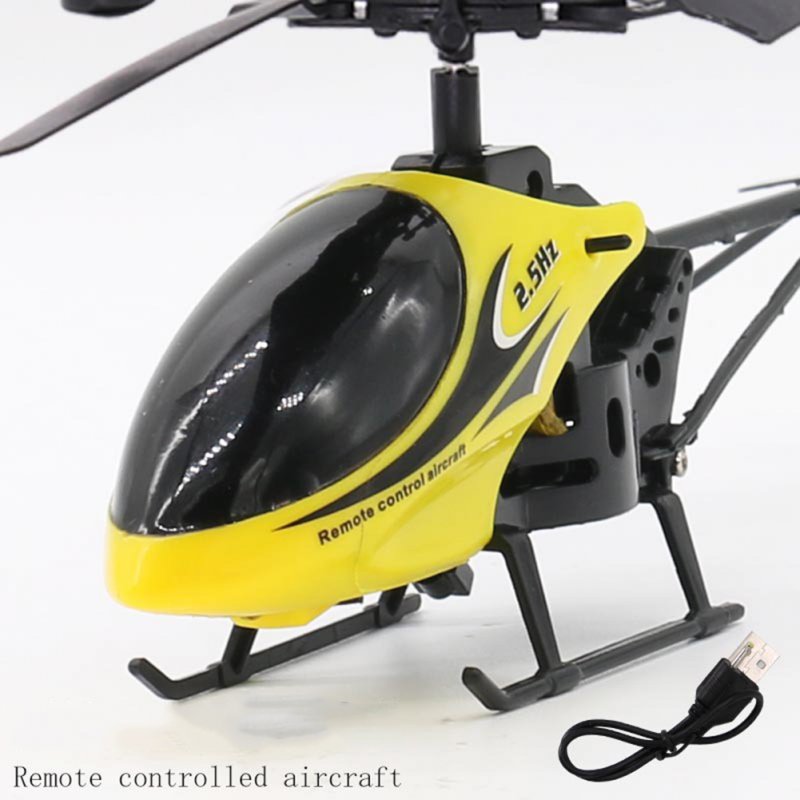 Children Remote Control Helicopter With Lights Fall-resistant Remote Control Aircraft Birthday Gifts For Boys Girls 
