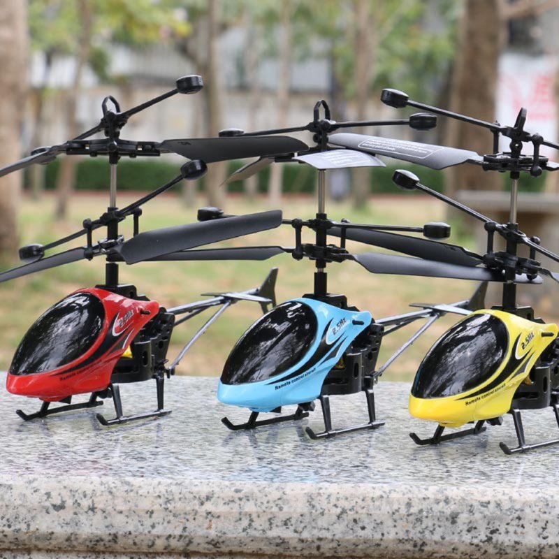 Children Remote Control Helicopter With Lights Fall-resistant Remote Control Aircraft Birthday Gifts For Boys Girls 