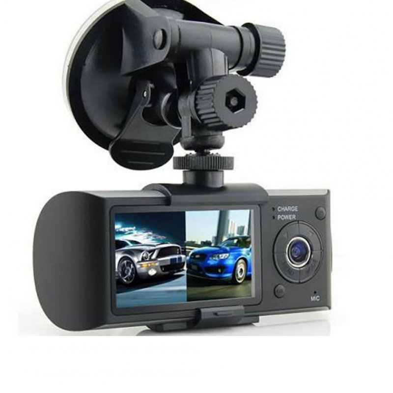 X3000 R300 Car  Driving  Recorder Dual Lens Hd Wide Angle Gps Track Recording Gravity Sensor Auto Recorder Dvr/dash Camera 