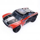 ZD Racing Thunder SC 10 1 10 2 4G 4WD 55Km h RC Car Electric Electricless Brushless Short Course Vehicle RTR Red black