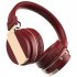 ZEALOT B17 Noise Canceling Headset Stereo HiFi Headphones Wireless Headphones With Built in Microphone For Office Trucker red