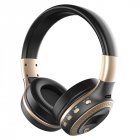 Original ZEALOT B19 <span style='color:#F7840C'>Bluetooth</span> <span style='color:#F7840C'>Headphones</span> - Black Gold