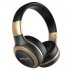ZEALOT B20 Bluetooth Headset with HD Sound Bass Stereo Over Ear Wireless Headphone with Mic for Smartphones   Black Gold