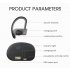 ZEALOT H10 TWS Wireless Earbuds Bluetooth Earphone With Microphone 2000mAh Backup Battery Box Black blue