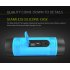 ZEALOT S1 Cycling Stereo Bluetooth Speaker Wireless Column Subwoofer LED Flashlight FM Radio 4000mAh Battery TF Card Play 