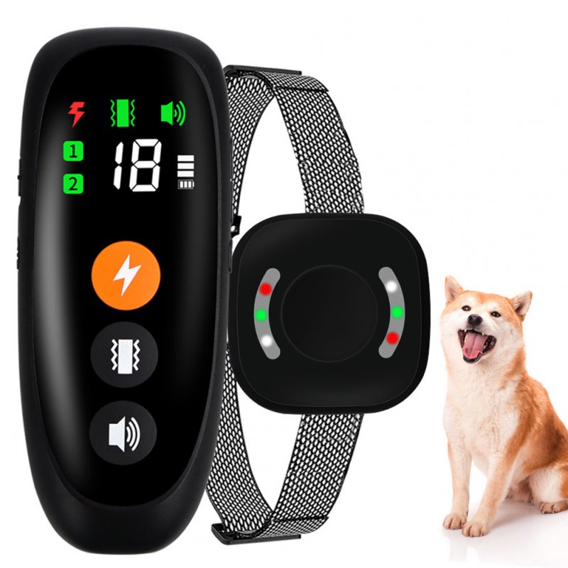 Dog Shock Collar Electric Dog Training Collar with Remote Waterproof 3 Modes E-Collar
