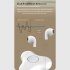 ZG013 Wireless Earbuds Sweatproof Noise Canceling Earphones With Creative Spinner Shaped Charging Case Sport Headset For Smart Phone Computer Laptop White