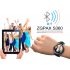 ZGPAX S360 Smart Watch with 1 22 Inch Circular Screen  Sleep Monitor  Sedentary Reminder  Phone Sync and an App for IOS and Android