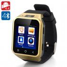 ZGPAX S8 Android Kit Kat Watch phone with 1GHz dual core CPU  3G connectivity  4GB of internal memory  2 megapixel camera and 1 54 Inch touchscreen