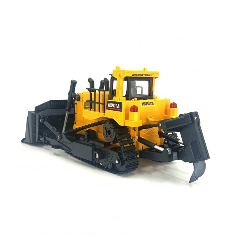 Huina 1554 1:16 Electric Engineering Vehicle Toys 11-Channel Remote Control Heavy Bulldozer M
