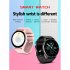 ZL02 Color Screen Smart Bracelet Heart Rate Health Monitoring Bluetooth Sports Watch Pink