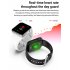 ZL11 Smart Bracelet 1 5 Inch Full Touch Screen Step Counts Heart Rate Long Standby Bluetooth Wristwatch white