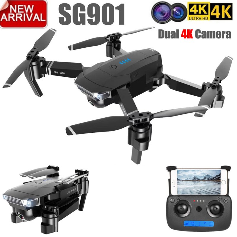 Wholesale ZLL 2019New SG901 Camera Drone 4K HD Dual Camera Drones