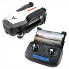 ZLRC Beast SG906 GPS 5G WIFI FPV With 4K Ultra clear Camera Brushless Selfie Foldable RC Drone Quadcopter RTF  white 2 battery
