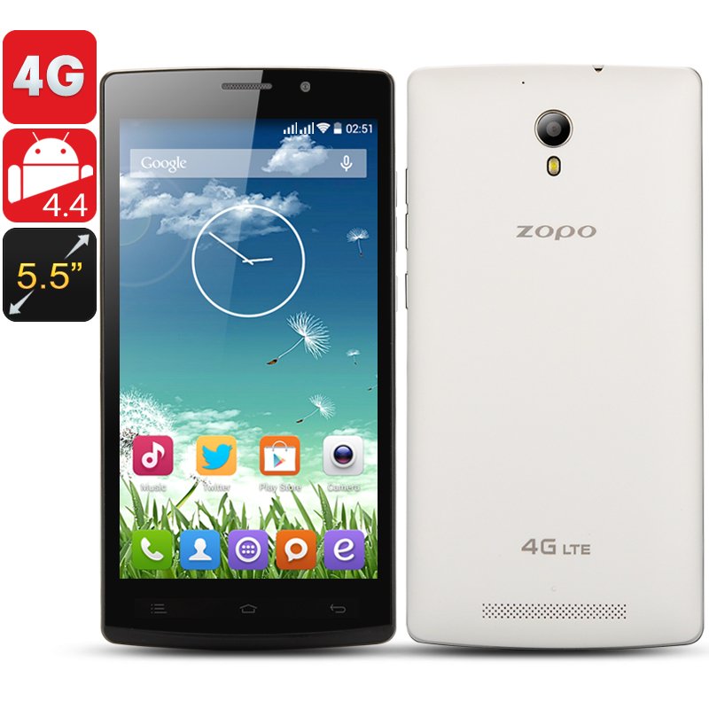 ZOPO C5 Smartphone (White)