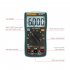 ZOTEK Digital Multimeter Portable 6000 Counts Auto Ranging Multi Tester OHM Hz Temp Duty Cycle AC DC Measuring Tester With Backlight LCD Display