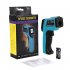 ZOTEK GM550 Digital Infrared Thermometer   Measuring Range  50 to 550  C    58 to 1022  F     LCD Display   Blue